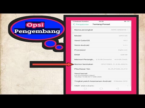 Video: Cara Mengaktifkan Opsi