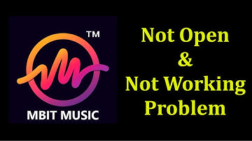 How To Fix MBit Music App Not Open Problem Android & Ios - MBit App Not Working Problem Android &Ios