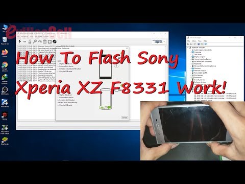 Tutorial Flash Sony Xperia XZ (F8331) AU SOV34