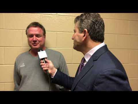 Bill Self talks