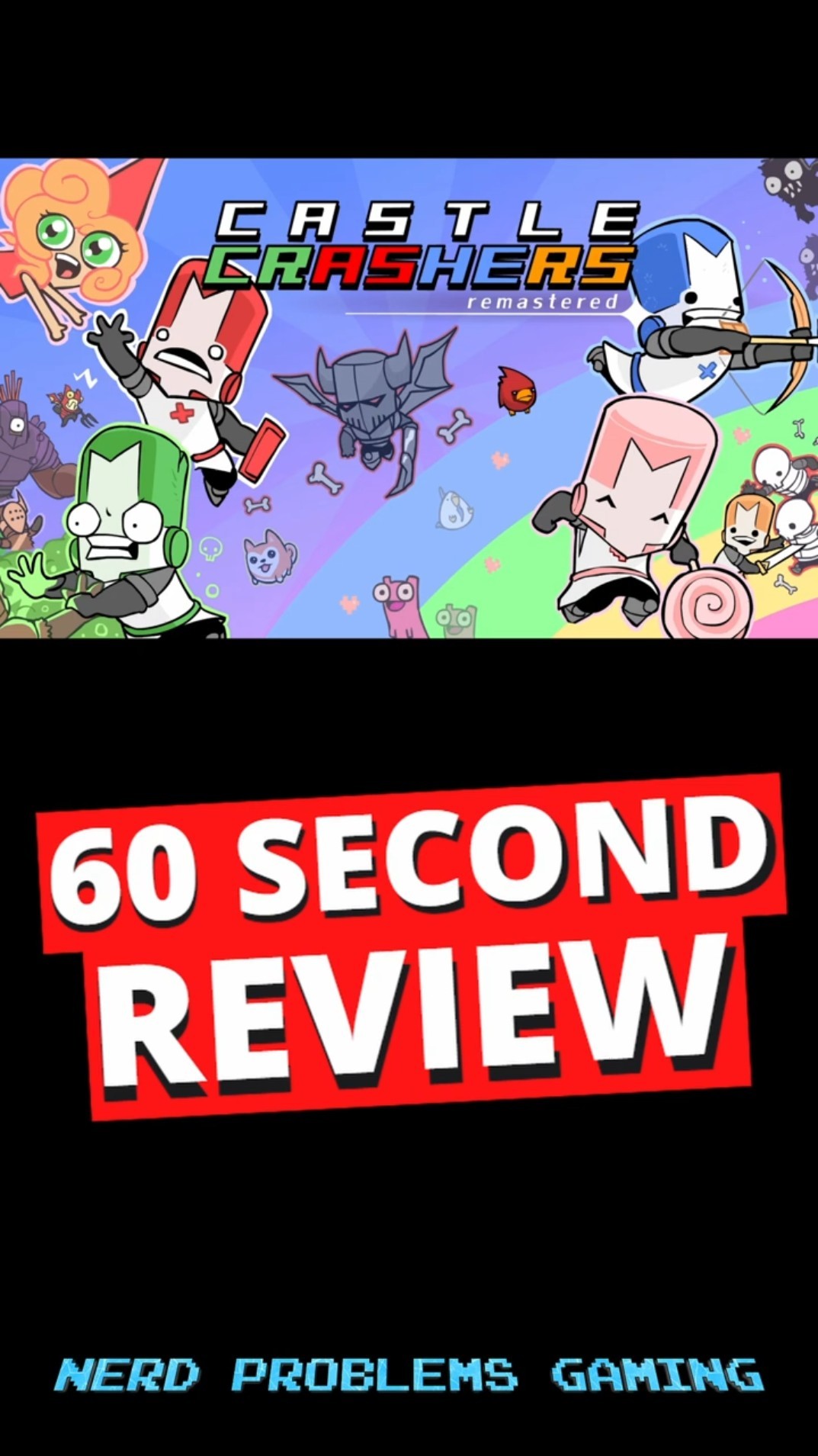 Castle Crashers Remastered 1-Minute Review - YouTube