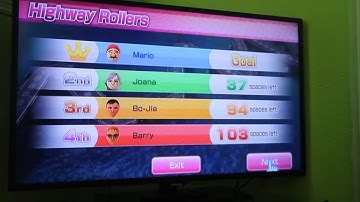 (EASTER SPECIAL) Wii Party U 60fps - Highway Rollers (Mario vs Master Difficulty) Part 4