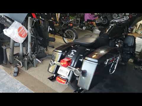 2009 Harley Davidson Ultra Classic Rush Exhaust 3in Gangster Slip ons, 211 SE Cam, FP3 Tuner