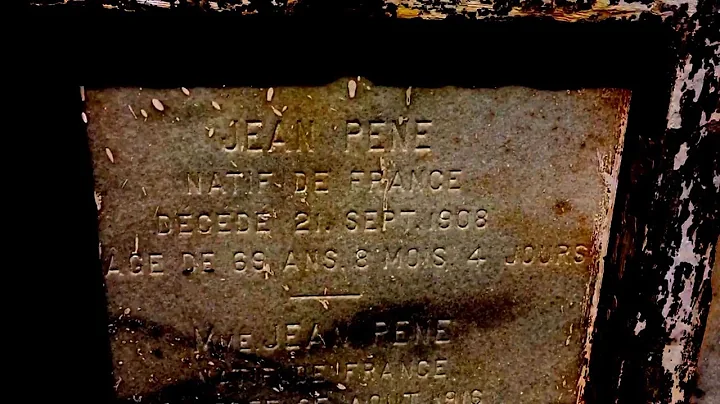 A Family from France buried in Delcambre, Louisiana