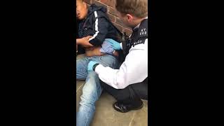 Young man stabbed east london
