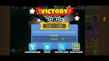 BTD6 Race ABC Thine on Mobile 3:11.30