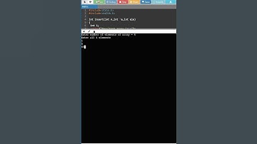 c program to insert an element in first position an array using function & pointers #shorts