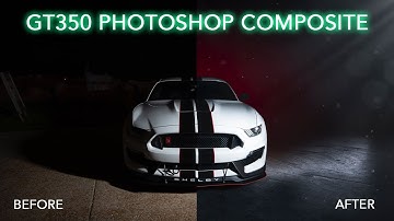 Car Photography Photoshop Composite Tutorial