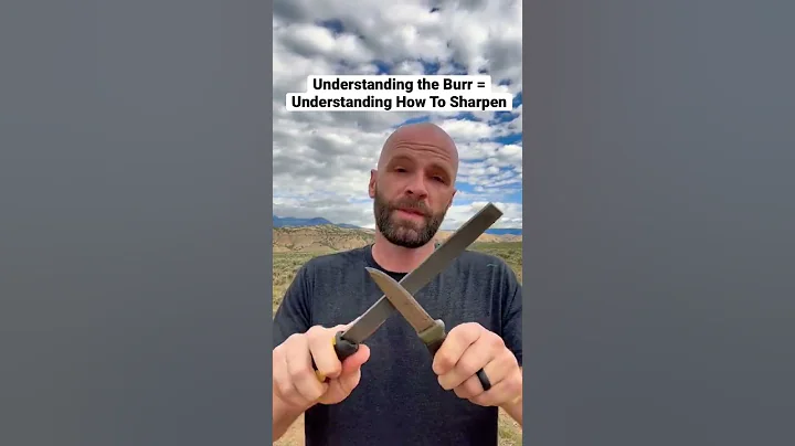 Make a Burr! The first step to sharpening.