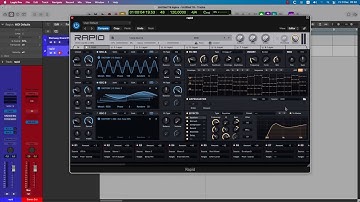 Parawave Rapid - create custom arpeggio - import midi file...