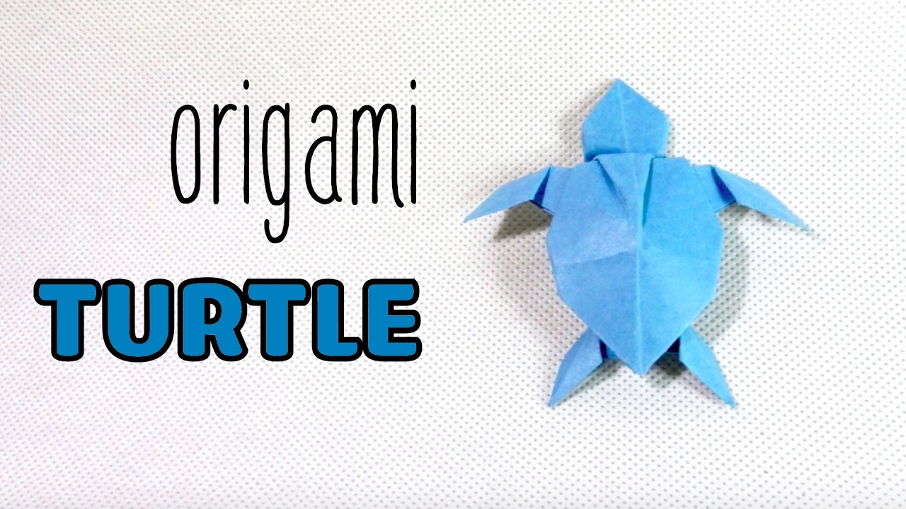 Paper Turtle Origami Turtle (Akira Yoshizawa) YouTube