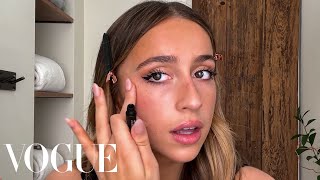 Tate McRae's Newfound Skin Care & Guide to Easy Freckles | Beauty Secrets | Vogue image