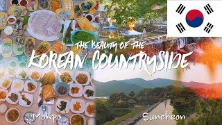 The beauty of the Korean countryside - Suncheon & Mokpo | KOREA FOOD & TRAVEL VLOG 전라남도여행