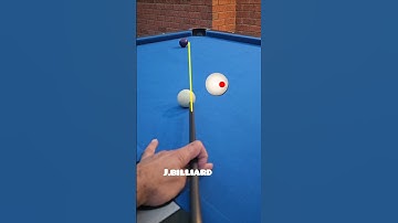 Side Spin Secrets | How to Aim for Perfect Cue Ball Positioning #8ballpool #poolshots #billiard