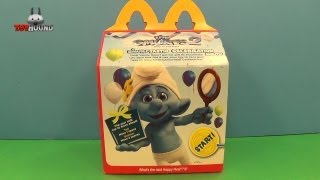 The Smurfs 2 Movie Happy Meal Toys Mystery Smurf Figures