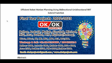Efficient Robot Motion Planning Using Bidirectional Unidirectional RRT Extend Function