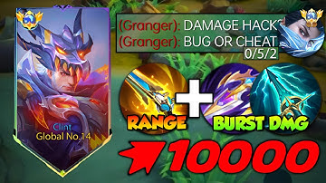 GLOBAL CLINT NEW ABNORMAL BURST DAMAGE BUILD!🔥 (must try) CLINT BEST 1 HIT BUILD 2025!!