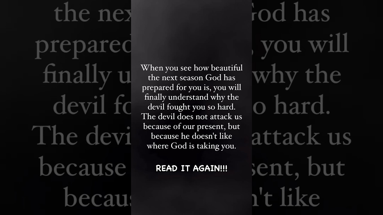 Ver You will finally understand why the devil fought you so hard #fypyoutube no YouTube Ver You will finally understand why the devil fought you so hard #fypyoutube no YouTube