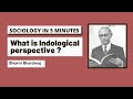 Indology  sociology in 5 minutes  netjrf  cuet pg  upsc  uppcs  gate 2022