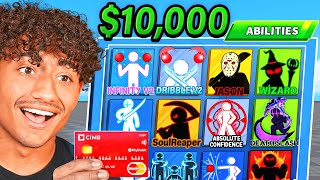 $1 Vs $10,000 Account In Roblox Blade Ball..