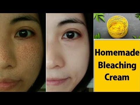 Homemade Bleaching Cream For Skin Lightening and ...