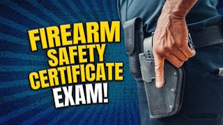 FSC Certification requirements  Firearm Safety Certificate Exam 2023