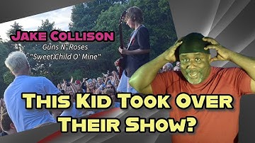 Jake Collisson 10-Year-Old Outshreds Pro Guitarist on  Sweet Child o