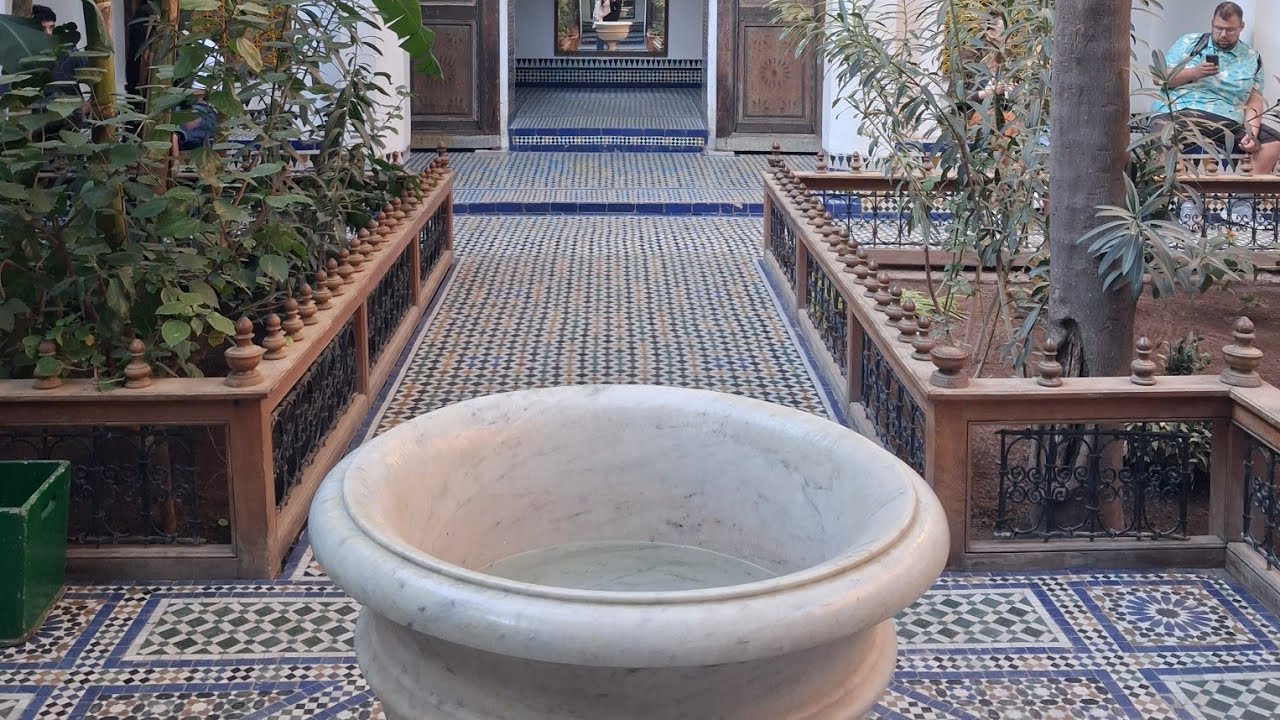 قصر الباهيةبمراكش جزء التانيBezoek aan Bahia kasteel Marrakesh 2 parte
