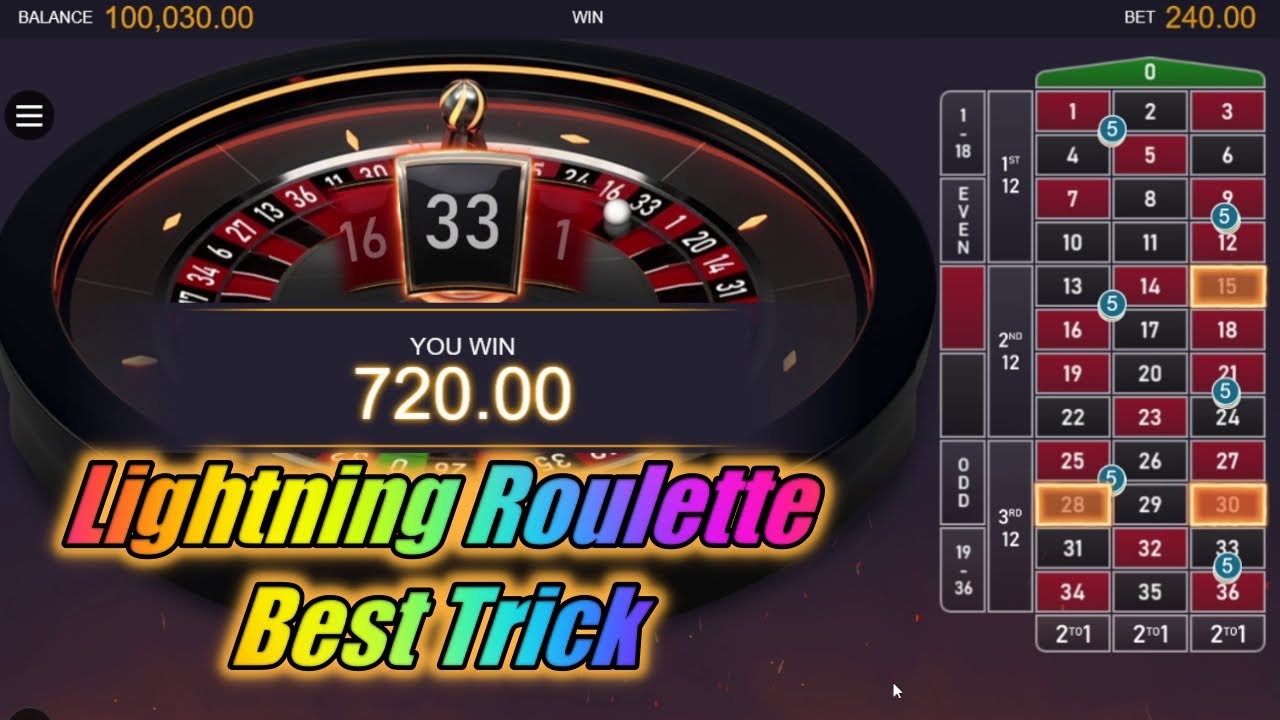 Auto Lightning Roulette Lightning Roulette Best Trick || Roulette Strategy To Win 💲💲 - YouTube