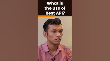 What is the Use of Rest API? | Java Interview Question | #shorts #kiransir