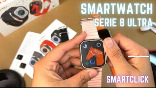 Smart Watch AT8 ULTRA review y cómo vincularlo a tu celular.