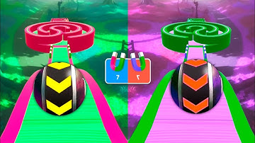 🚀💥Sky Rolling Ball 3d Vs Video Reverse Gameplay Mobile Game SpeedRun Level 1