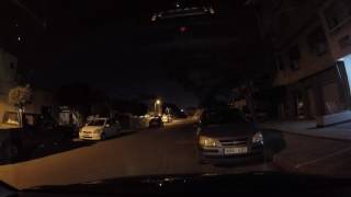 Gopro Hero 5 session : Night drive time lapse