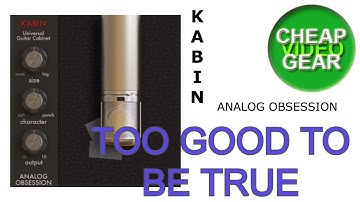 Kabin by Analog Obsession - Simple, Clean & Great Sounding | FREE PLUGIN
