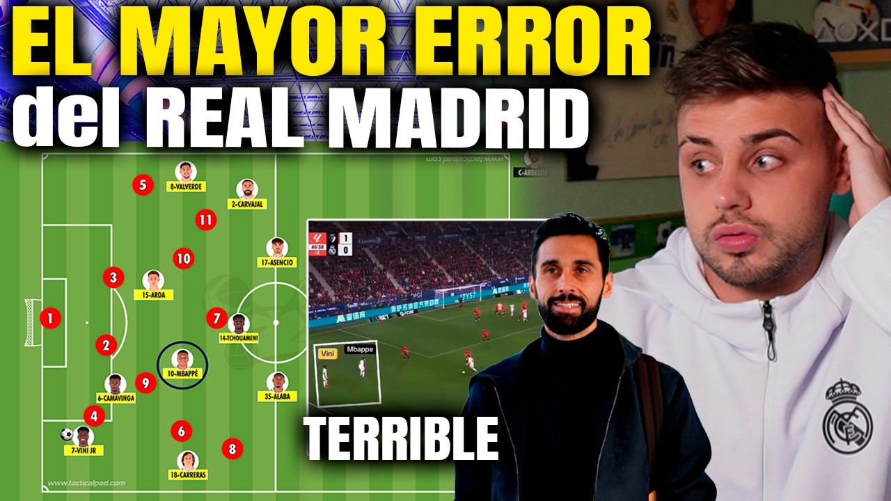 ¿MBAPPÉ de 9 es un PROBLEMA TÁCTICO en el REAL MADRID de ARBELOA? 🎯
