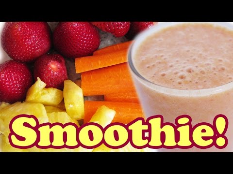 How To Make Tropical Smoothie Healthy Strawberry Banana Mango Recipe Smoothies Recipes Jazevox