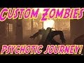 Custom Zombies "PSYCHOTIC JOURNEY" - INCREDIBLE MAP! (CoD WaW Custom Zombies)