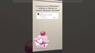 Drawing every Pokémon without a reference viewer request: Slurpuff #pokemonart