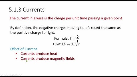5.1.3 Currents  (Line current, Surface Currents, Volume Currents)