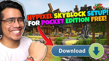SkyblockCore Plugin For Pocketmine API5 | How To Make Hypixel Like Skyblock For Pe!!