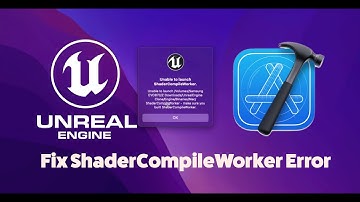 How To Fix Unable to Launch ShaderCompileWorker Error in Unreal Engine 5