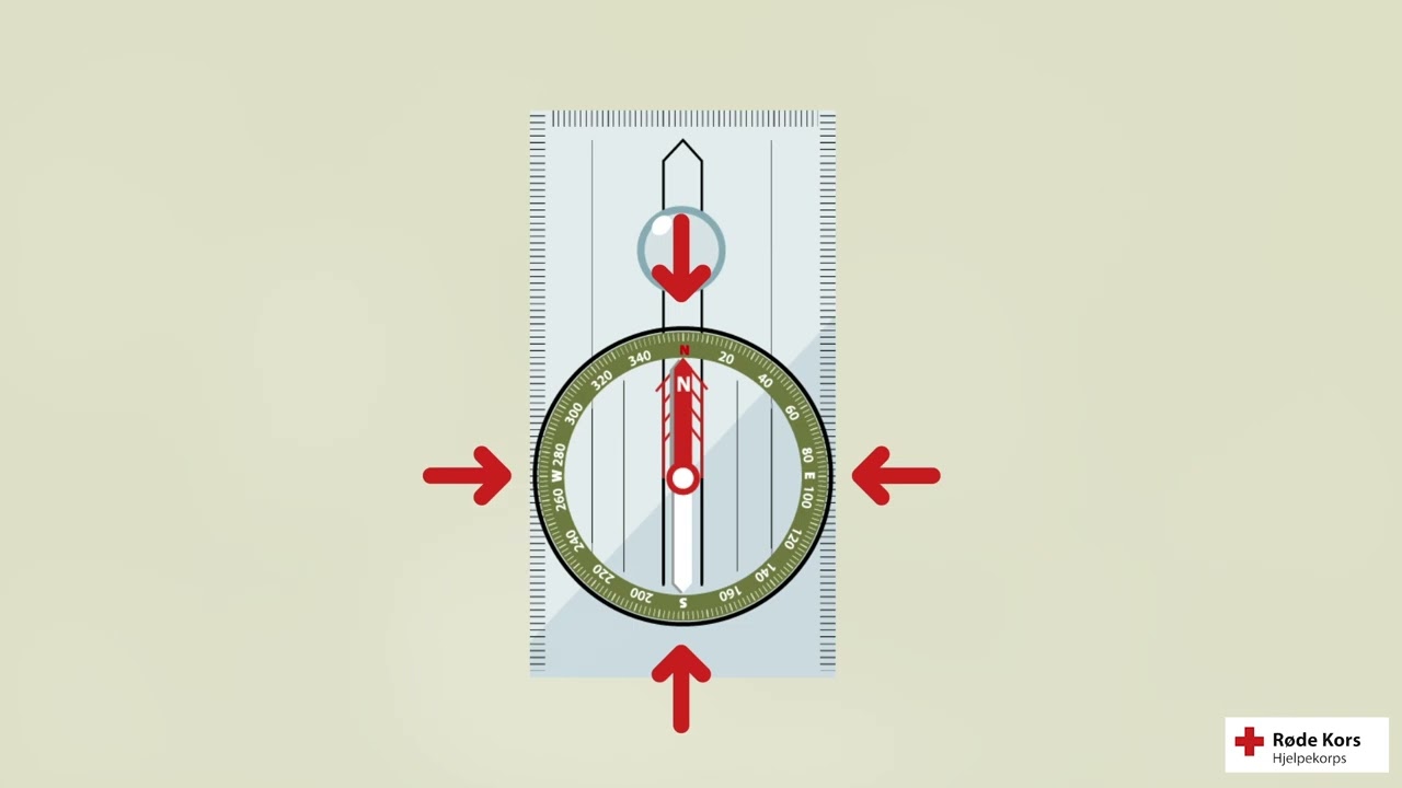 Kompass - Røde Kors Hjelpekorps