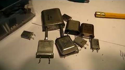 Crystal oscillator with quartz crystal 1800 KHz up to 7 MHz (demo & schematic)