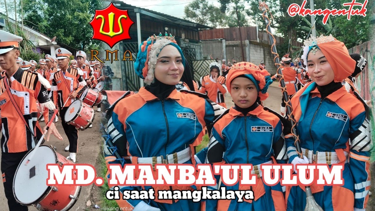 Drumband rma, karnaval  MD MAMBA'UL ULUM, mangkalaya bersama drumband AKACI