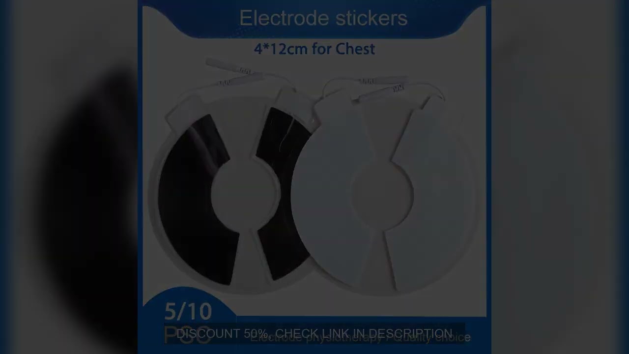 Breast Electrode Sheet  or Lumbar Large Area Massage Pads  for Tens Acupuncture Massager  Relaxation