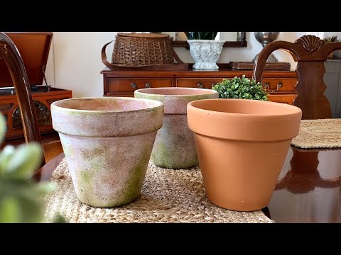 How To Paint Terracotta Pots Step-By-Step - Get Busy Gardening