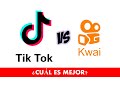 Diferencias entre tik tok y Kwai/ Podría Kwai ganarle a Tik tok?
