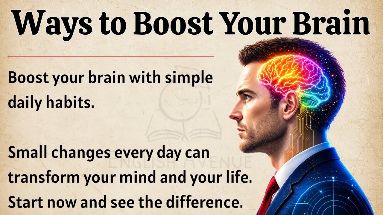Boost Your Brain | Motivational Video ???? | Improve Your English Fluency ✅️  