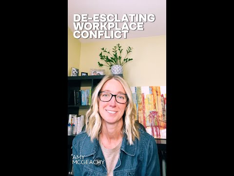 De-Escalating Workplace Conflict