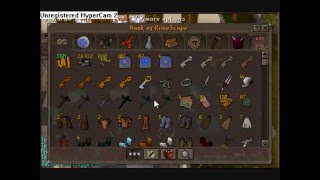 Masteradi92 's 2000 total level, 100mil exp, all skills 75+ and 150m+ bank vid